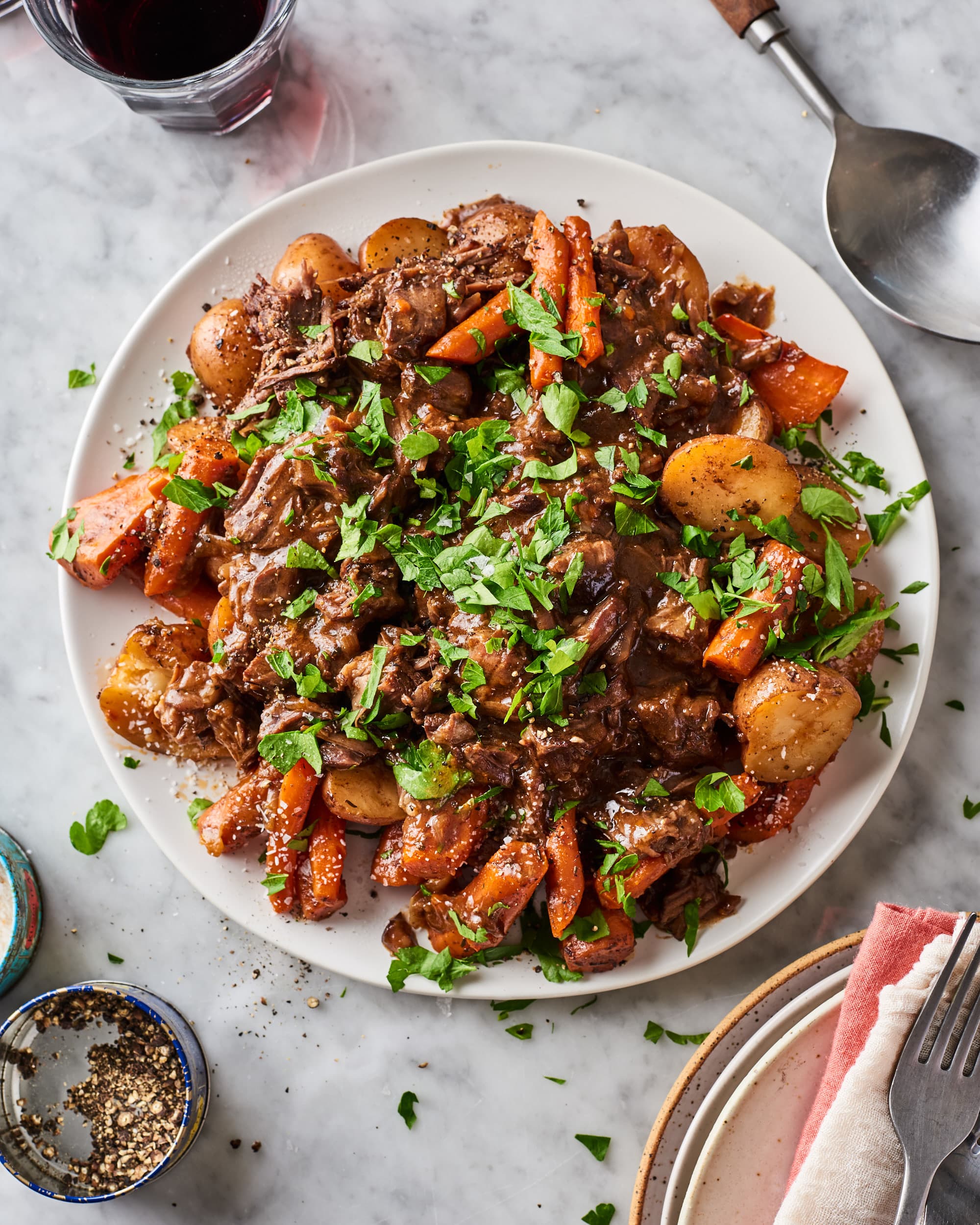 Instant Pot Pot Roast with Carrots and Potatoes Kitchn