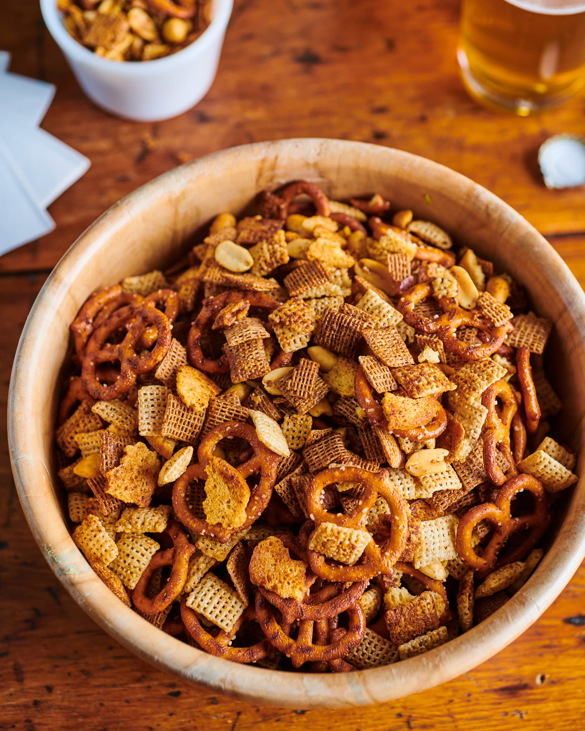 The Best OvenBaked Chex Mix Kitchn