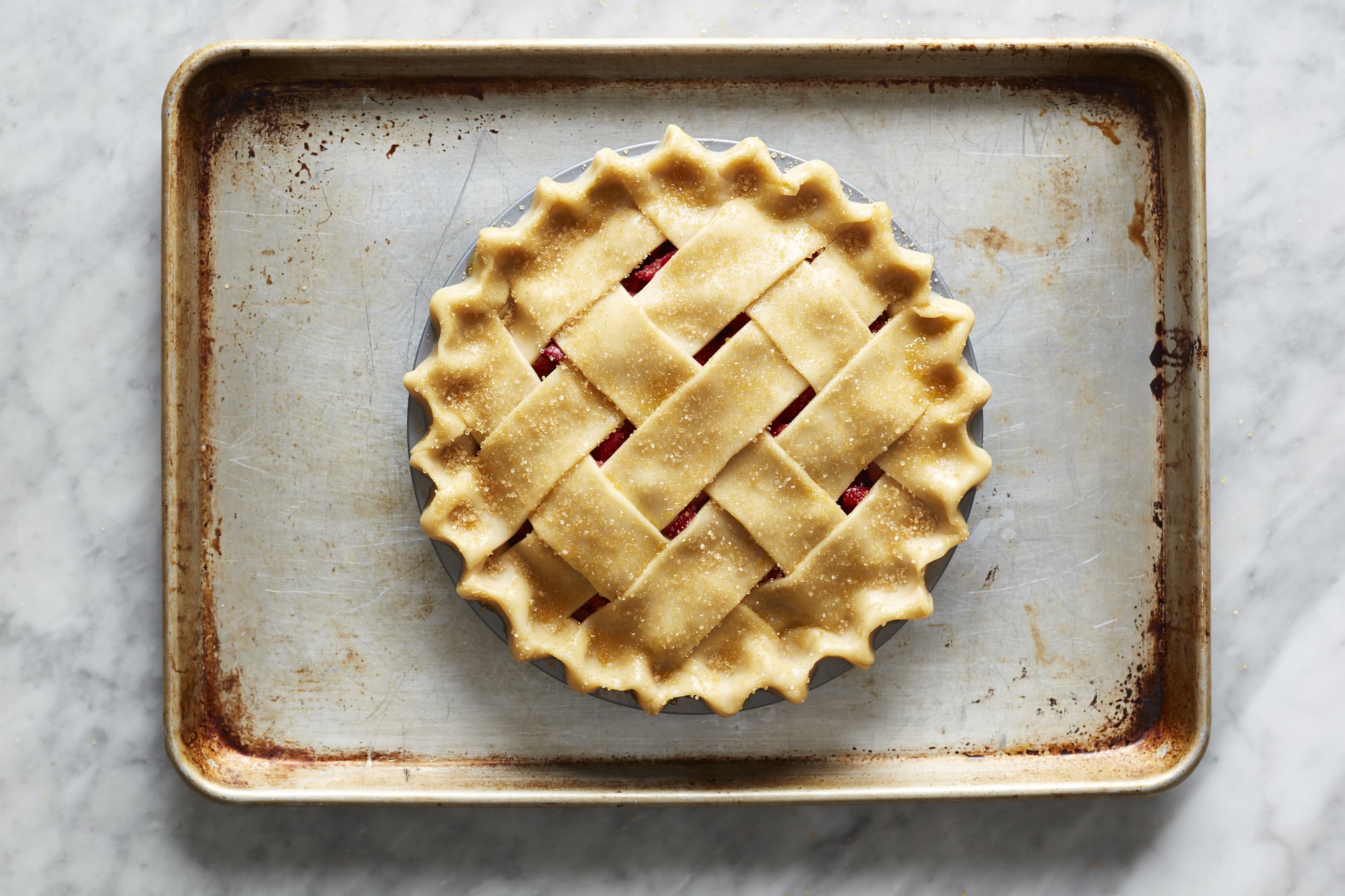 How to Make the Absolute Best StrawberryRhubarb Pie Kitchn