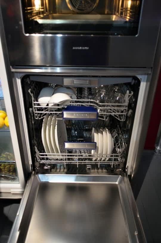 Combination Refrigerator, Dishwasher, & Oven Unit from Alpes Inox Kitchn