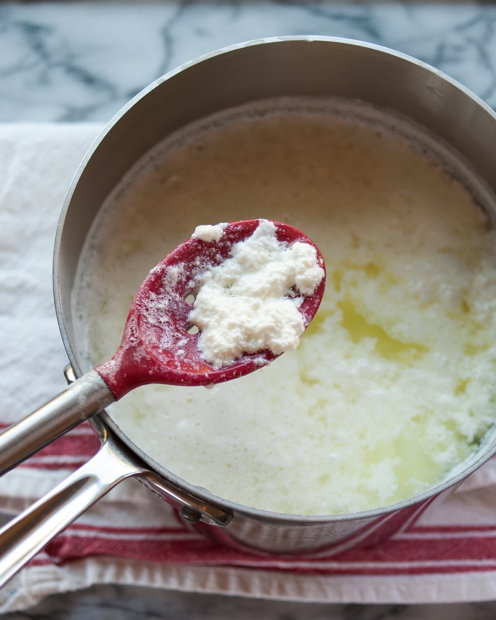 How To Make Homemade Ricotta Cheese Kitchn