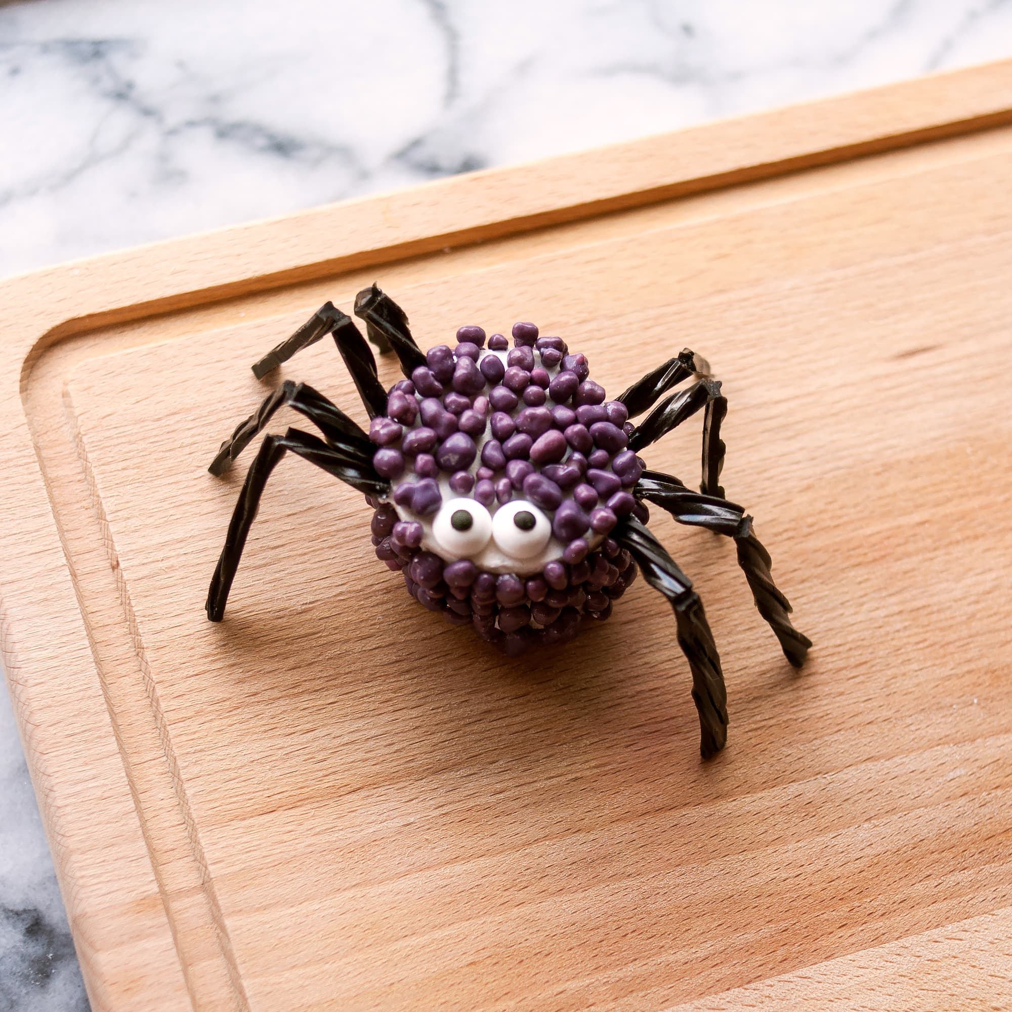 CandyCoated Marshmallow Spiders Kitchn