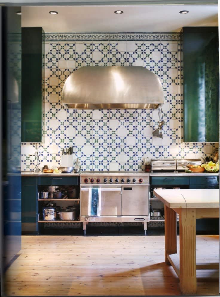 10 Blue and Green Kitchens Kitchn