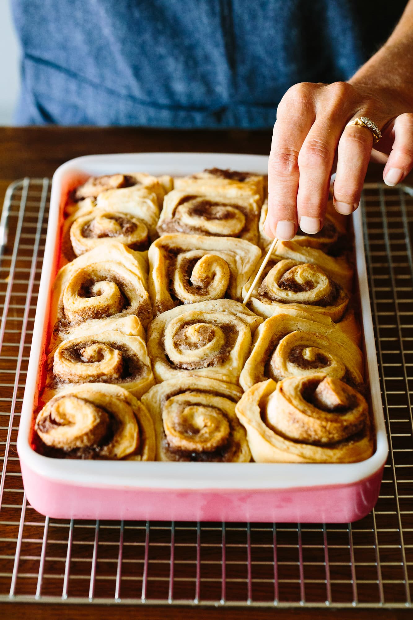 Easy cinnamon roll recipe no yeast how to make cinnamon rolls kitchn