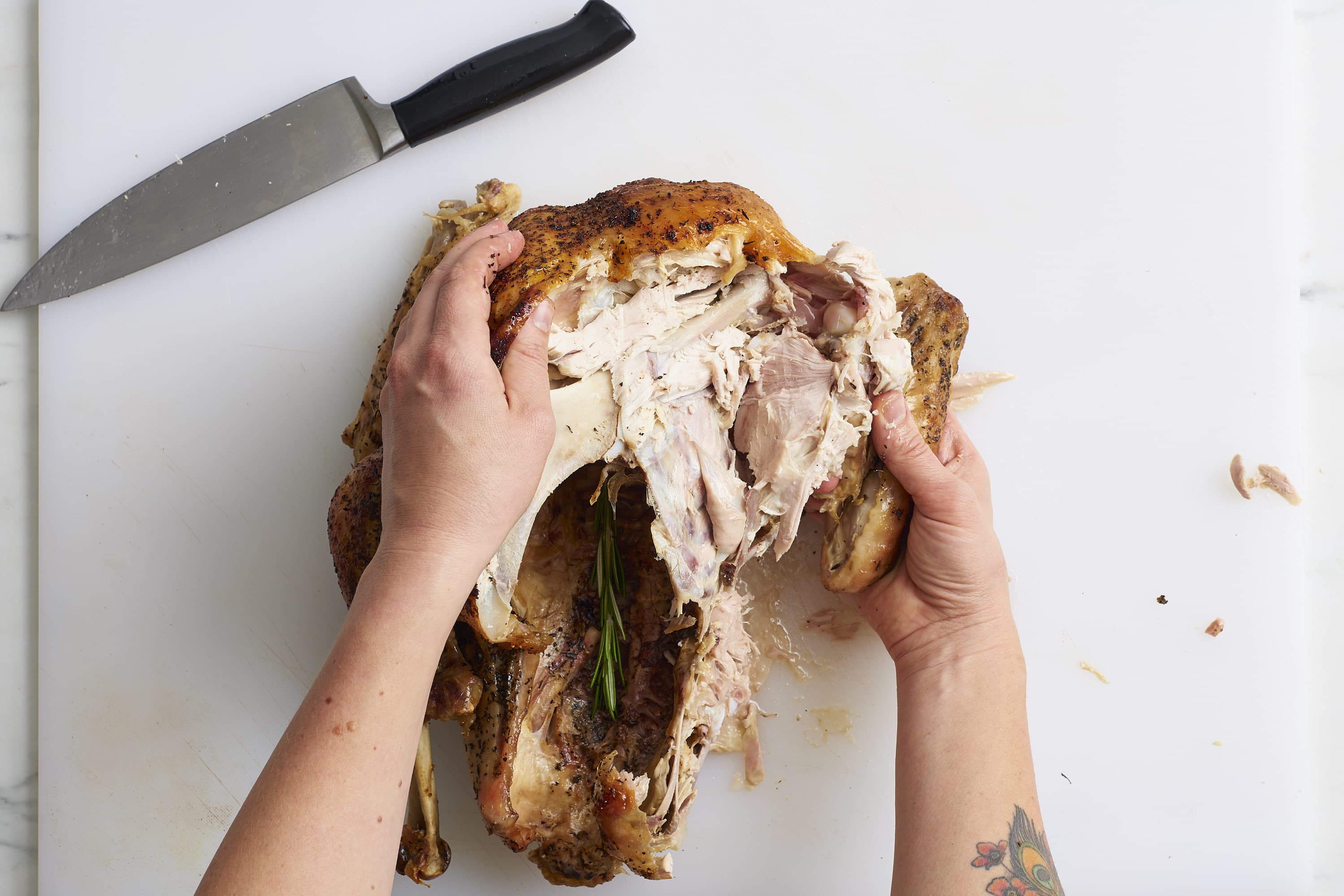 How To Carve A Turkey The Simplest Easiest Method Kitchn