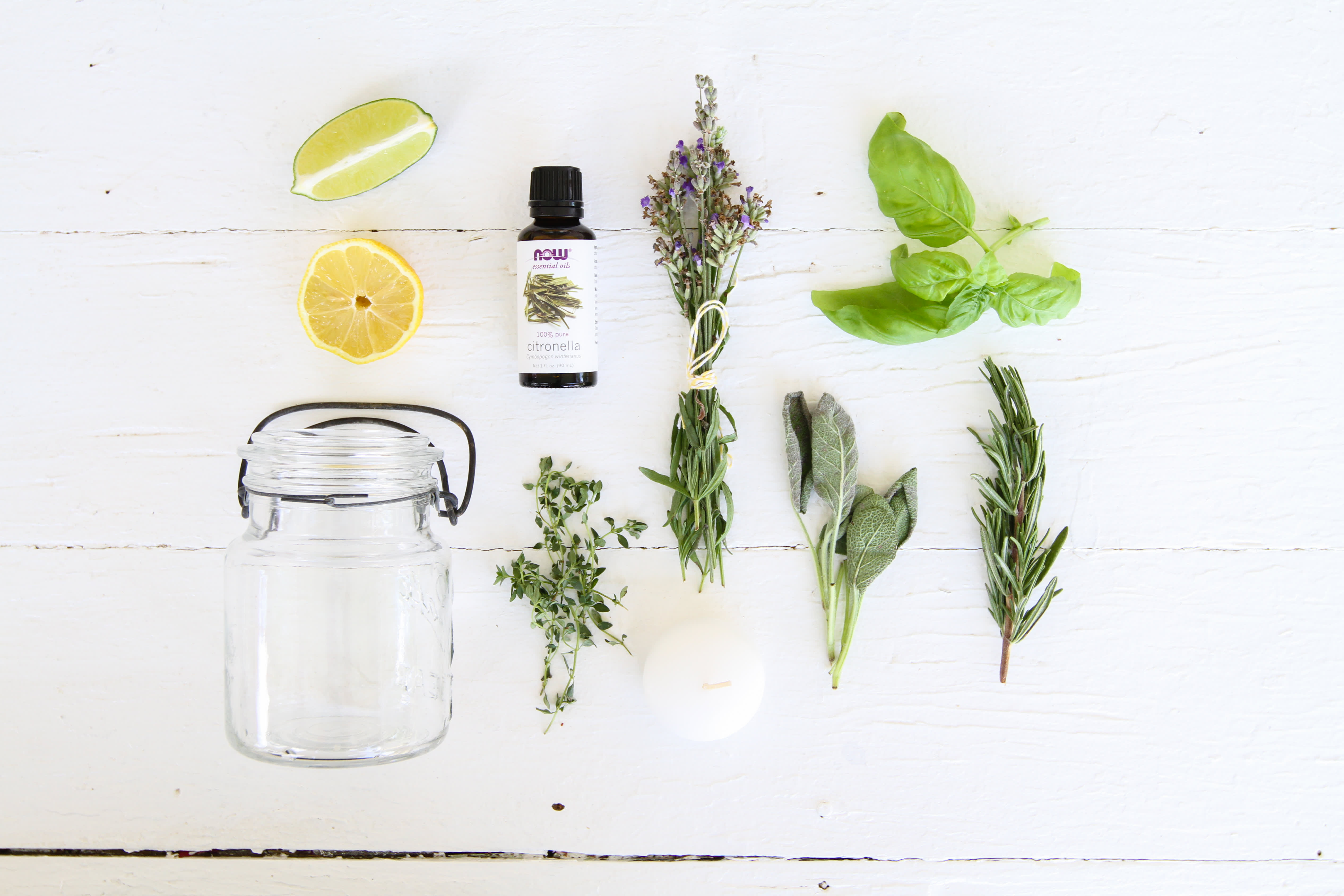 How To Make a Citronella Candle in a Mason Jar Kitchn