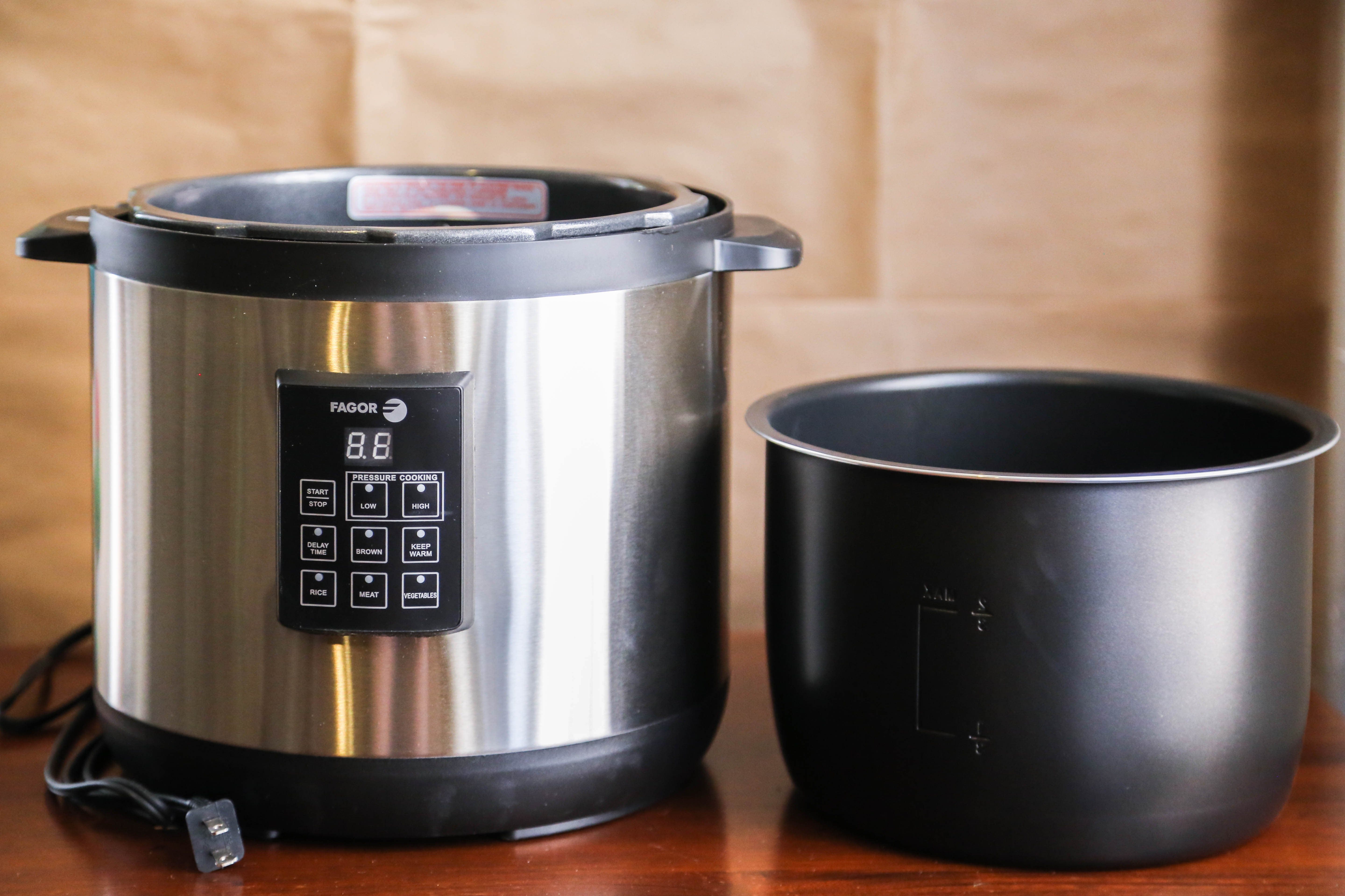 The Fagor Electric Pressure Cooker Plus Is a Quiet Cooking Ninja | Kitchn