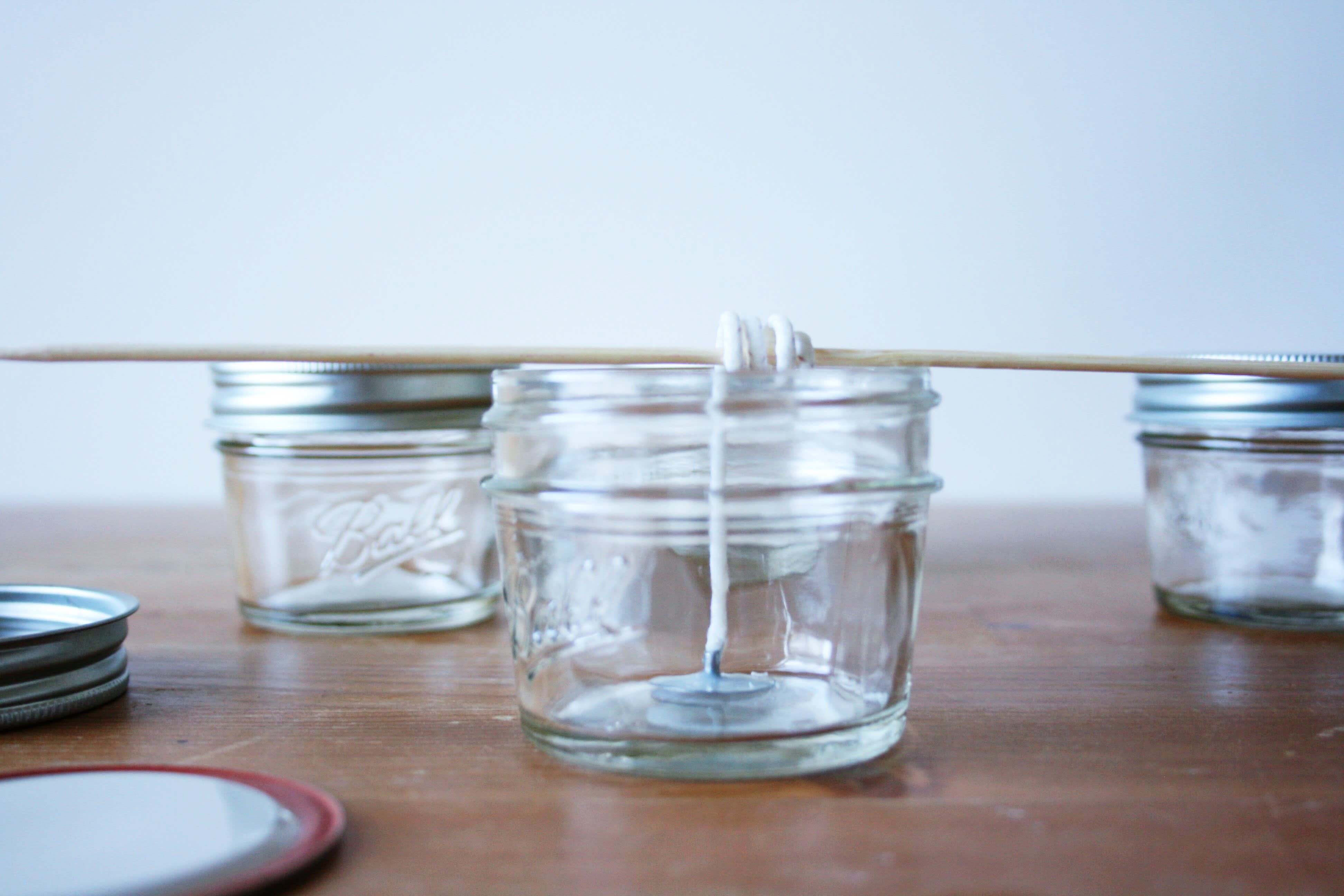 How To Make Soy Candles in Canning Jars | Kitchn