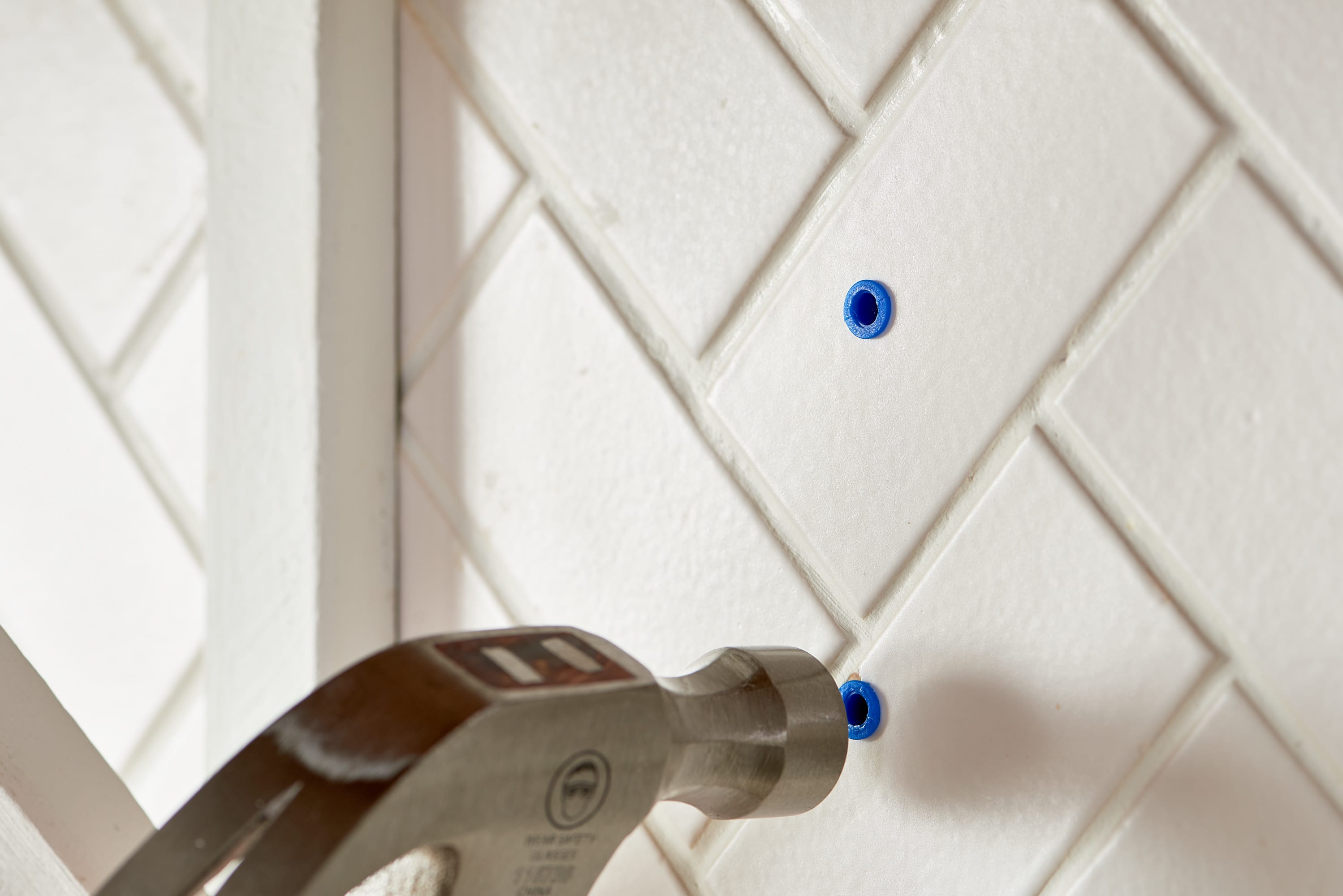 Drill Through Tile Backsplash IKEA GRUNDTAL Rail Kitchn