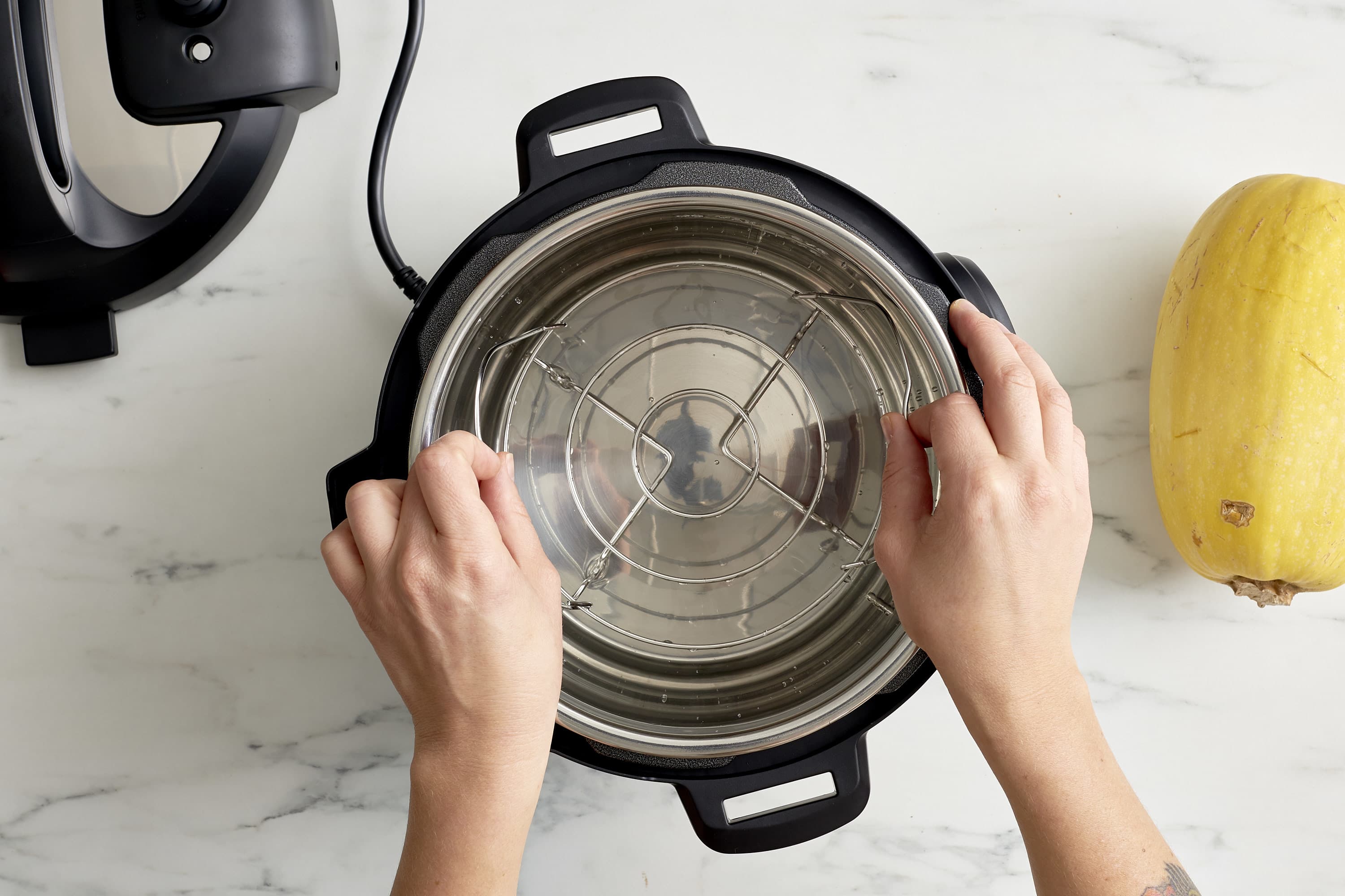 How To Cook Spaghetti Squash in an Electric Pressure Cooker Kitchn