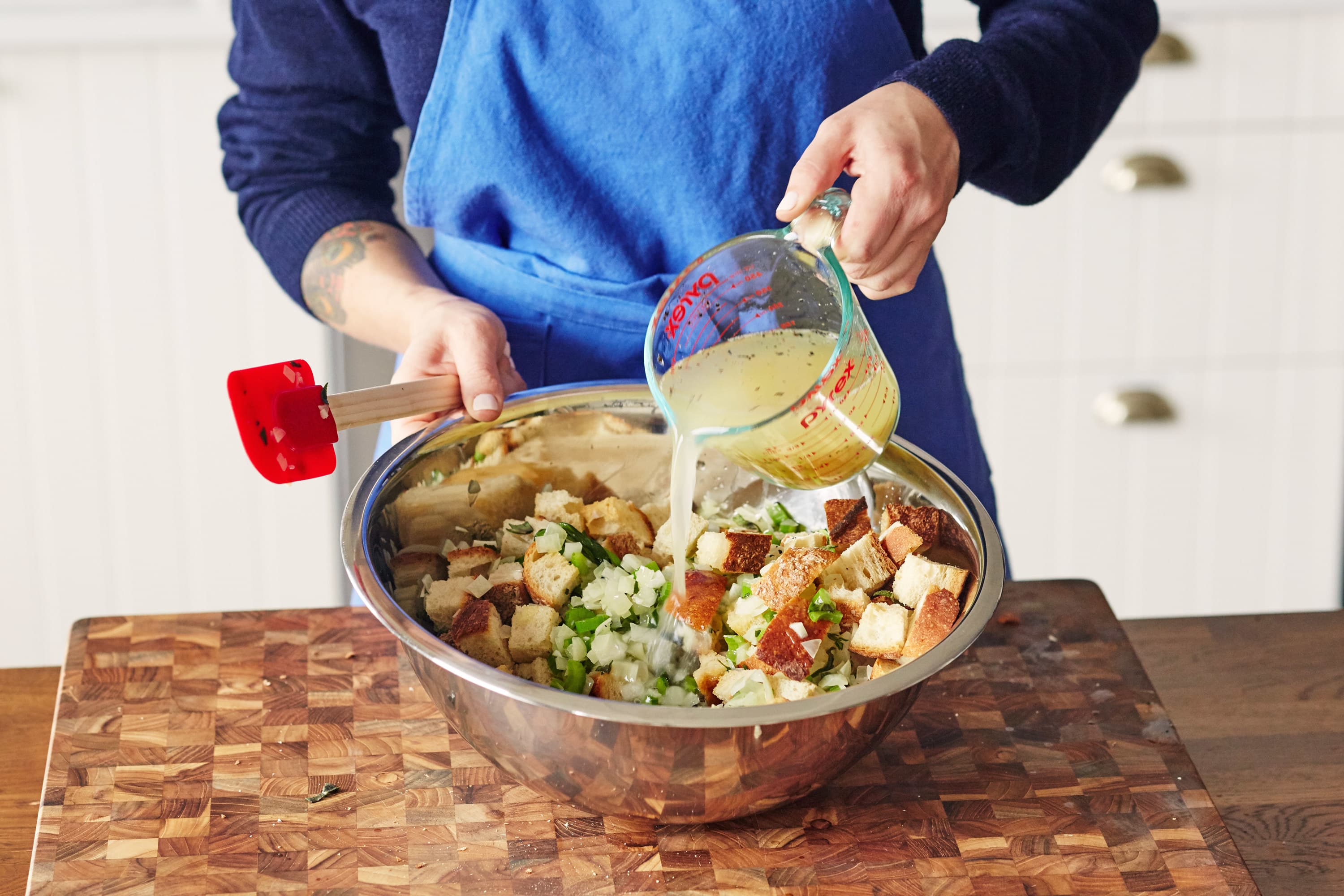 How To Make Thanksgiving Stuffing The Best Classic Recipe Kitchn