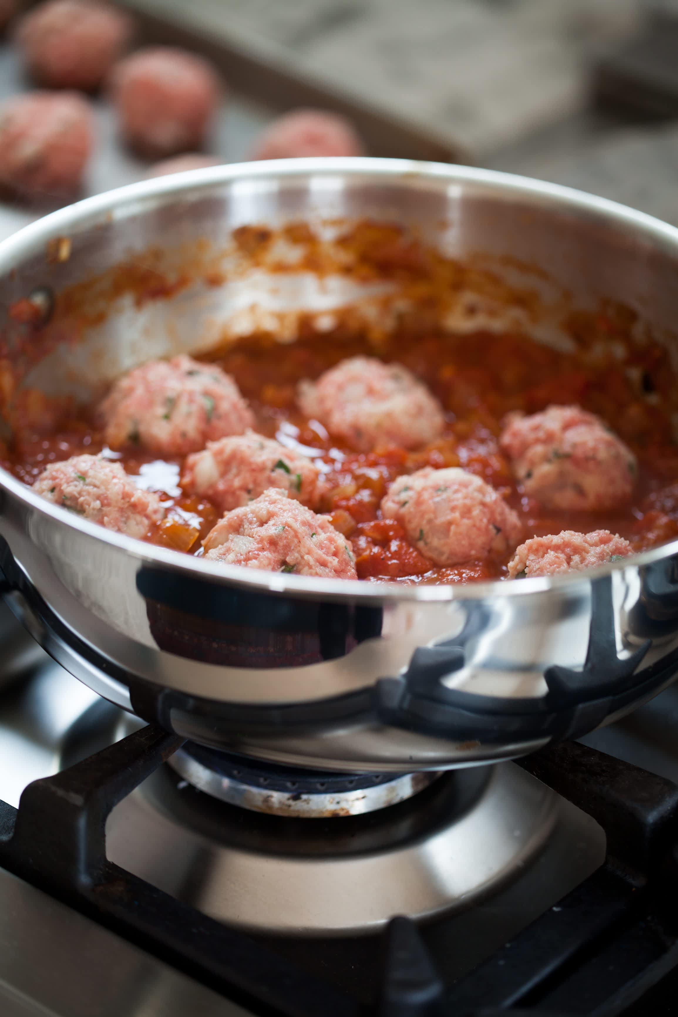 How To Make Meatballs The Easiest Simplest Method Kitchn