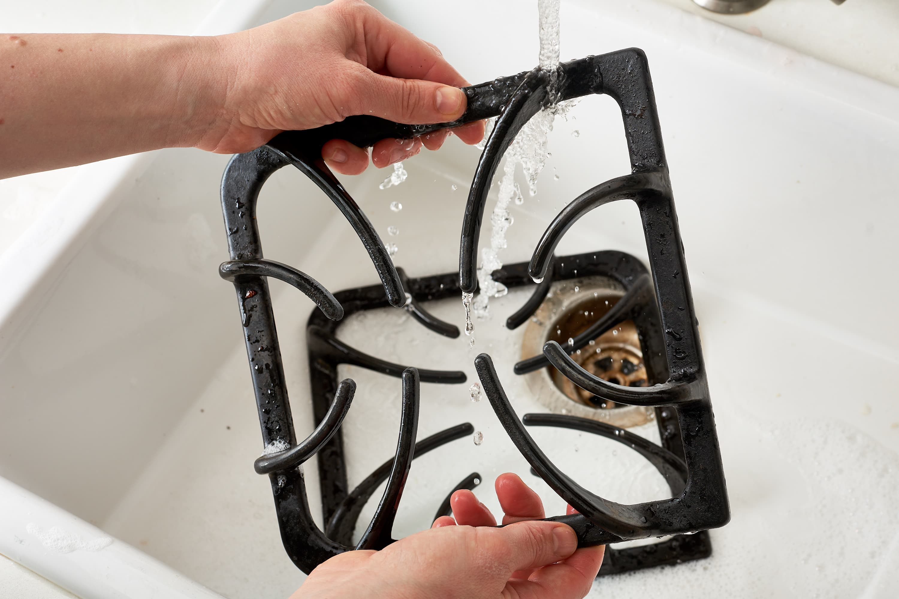 How To Clean Enameled Cast Iron Stove Grates Kitchn