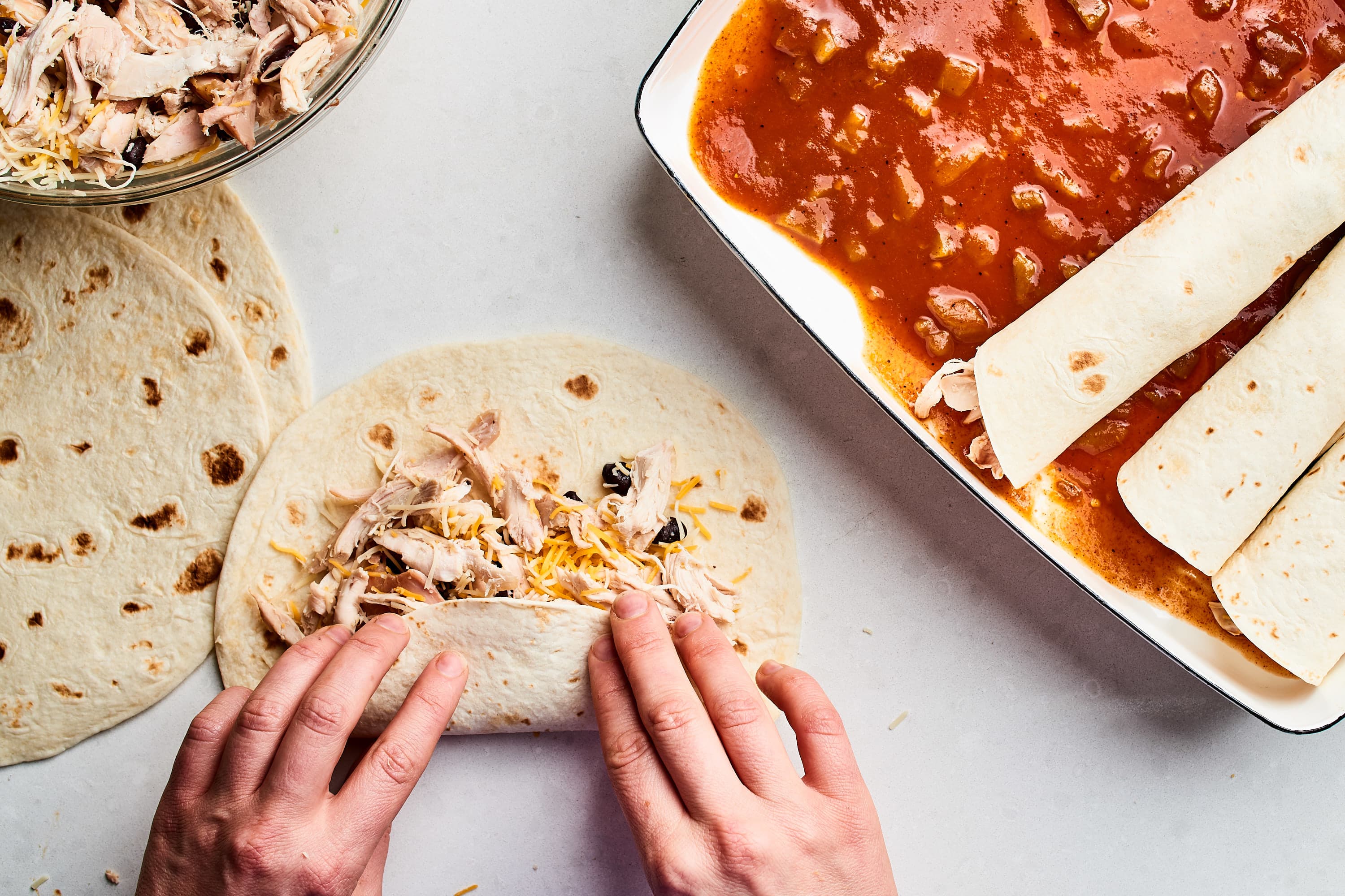 Easy Chicken Enchiladas Kitchn