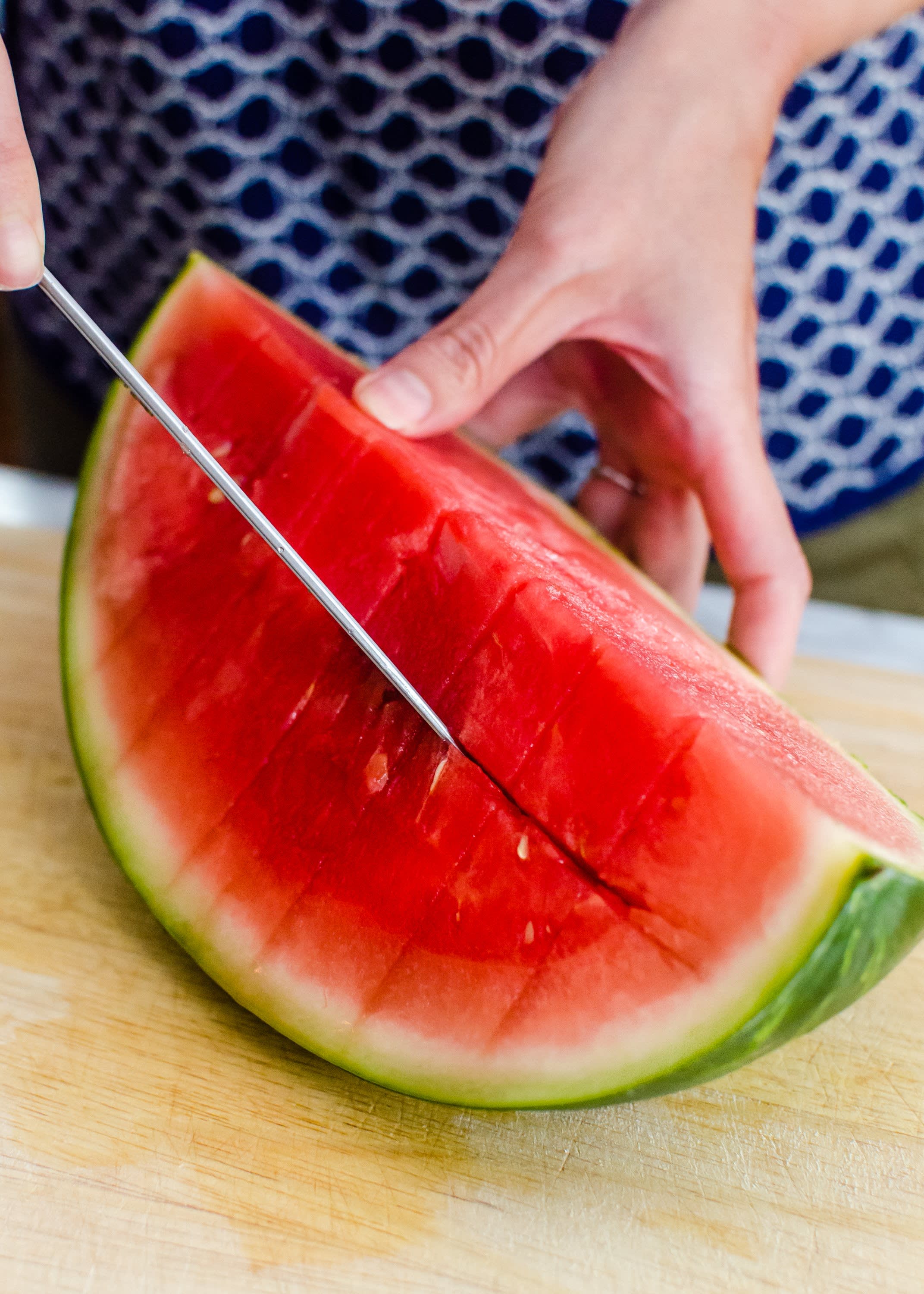 How to Cut Up a Watermelon Step by Step Tutorial Kitchn