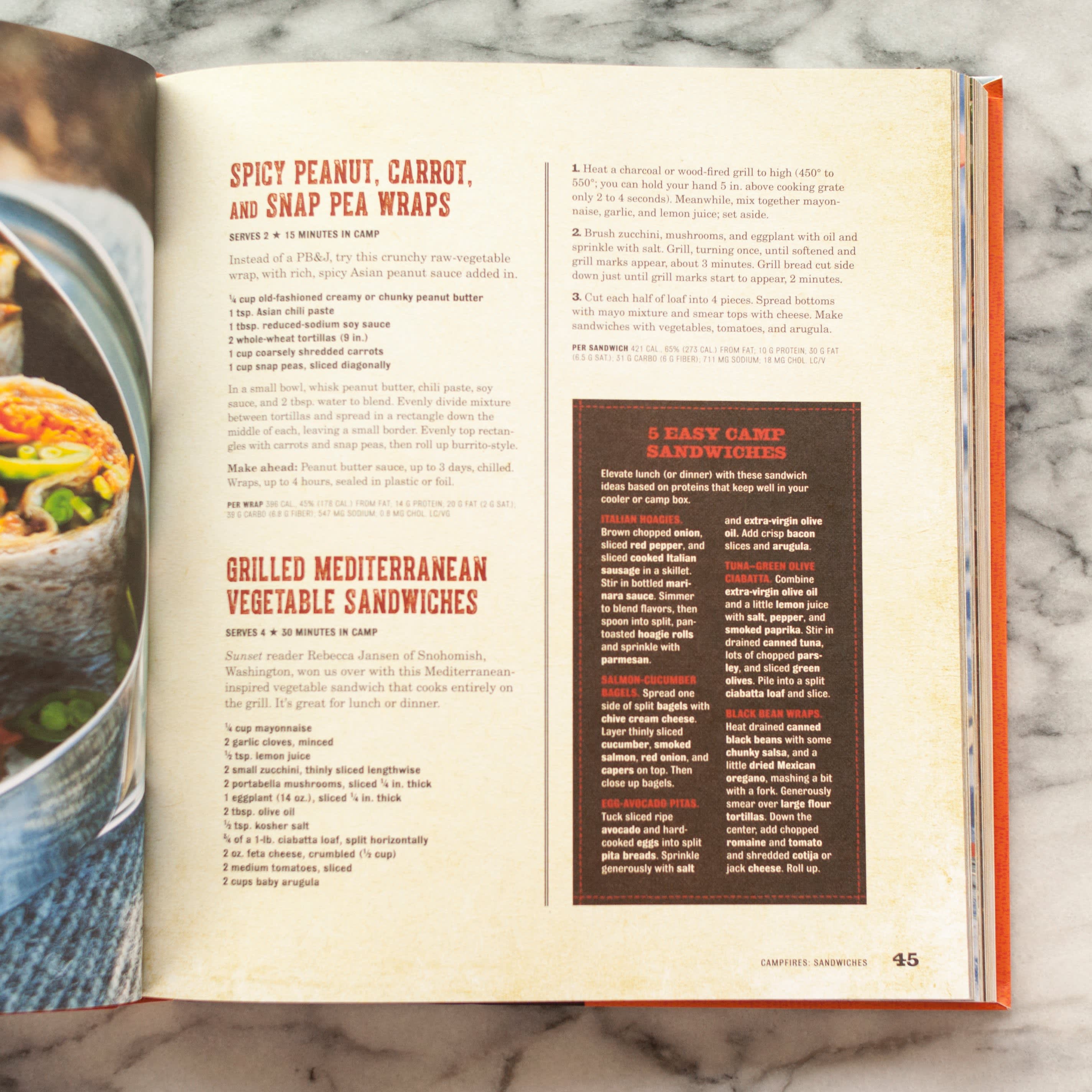 The Great Outdoors Cookbook by Sunset Kitchn