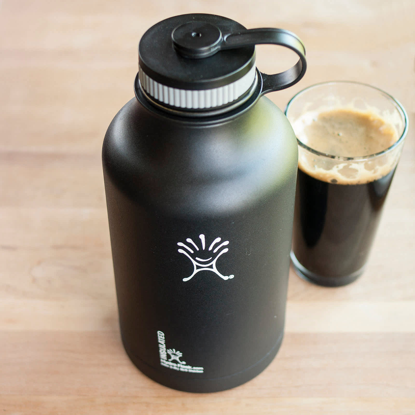 For Beer (And A Lot More) Hydro Flask VacuumInsulated Stainless Steel