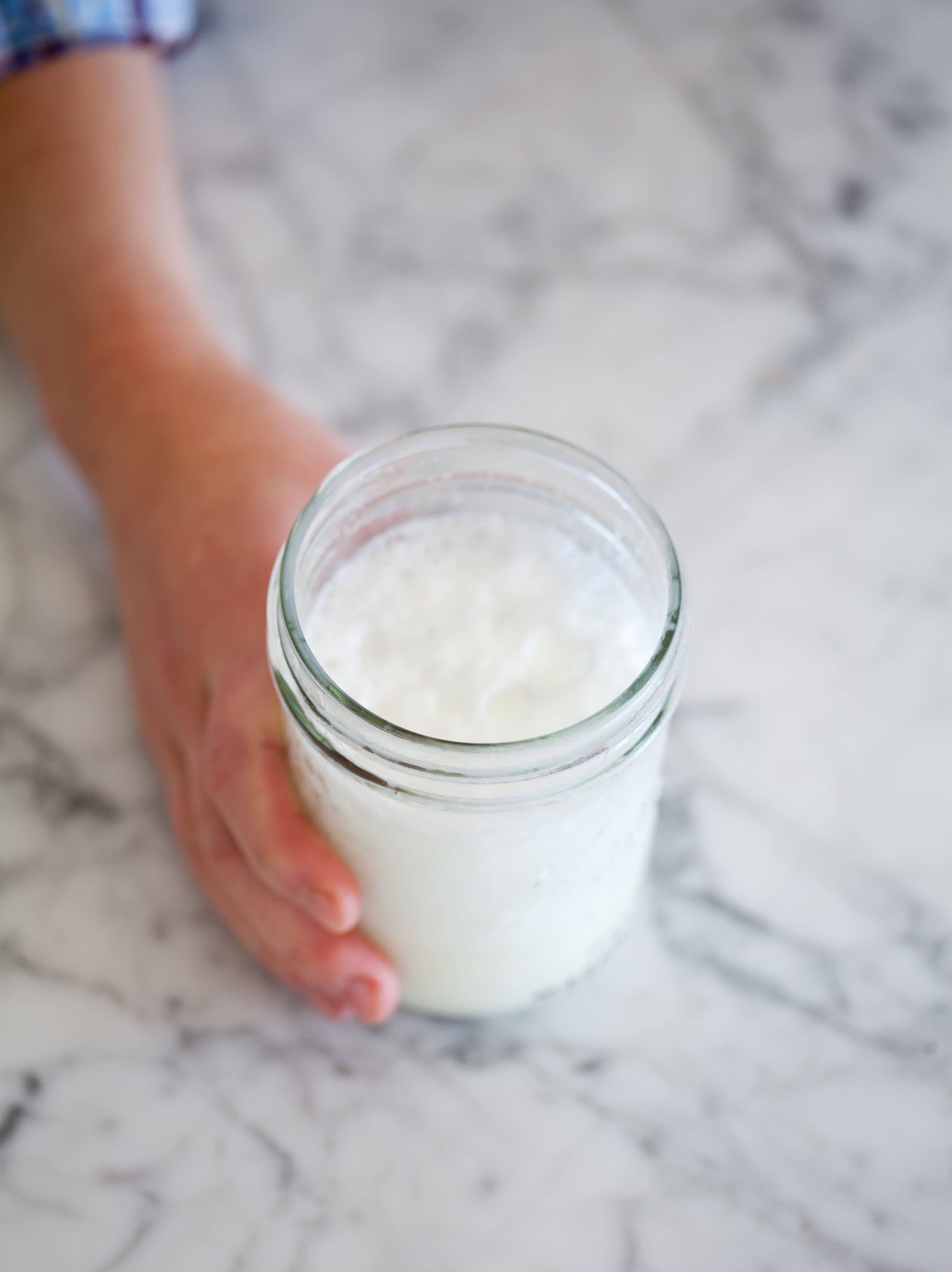 How To Froth Milk for Cappuccinos in the Microwave Kitchn