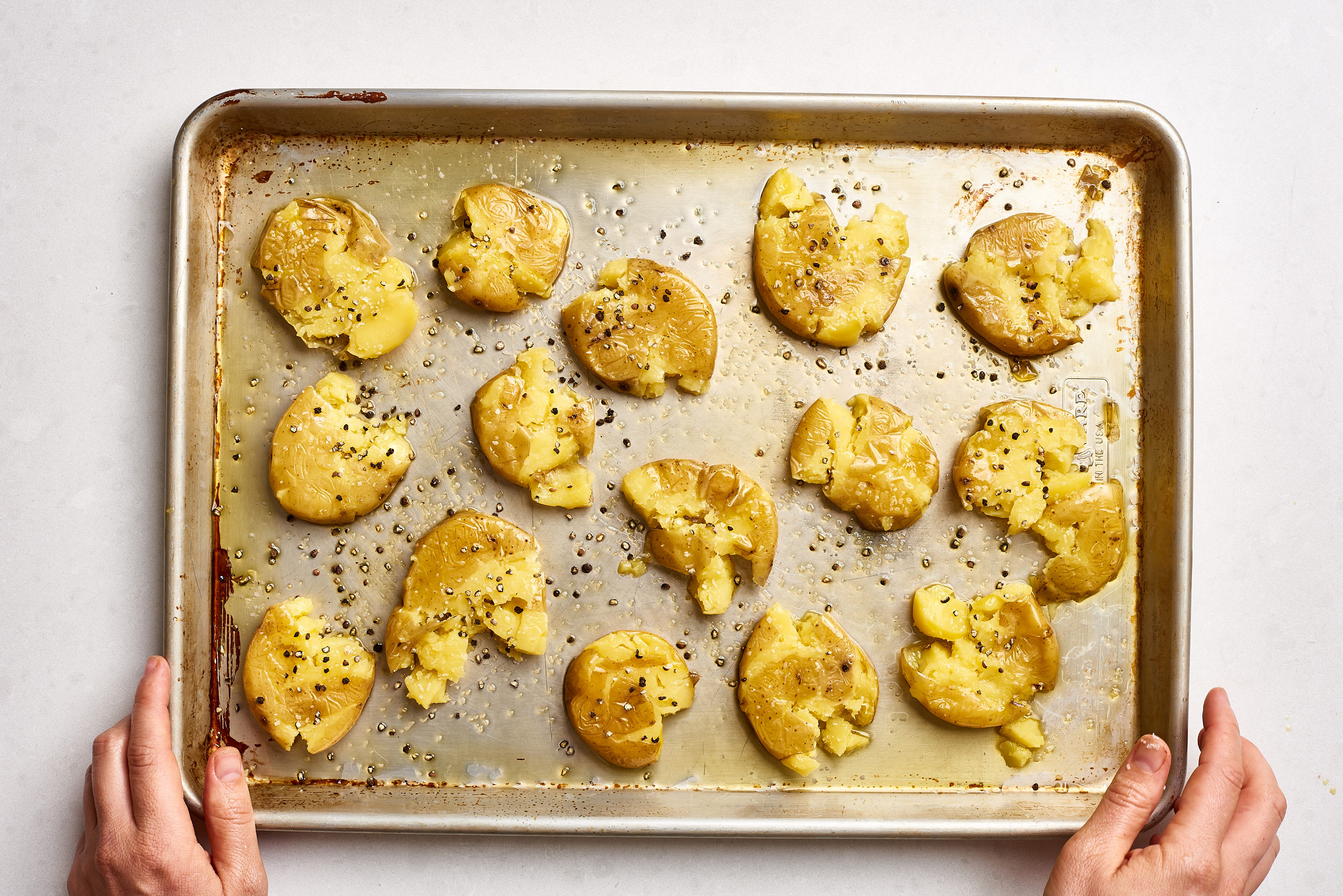 Crash Hot Potatoes Crispy Smashed Potatoes Recipe Kitchn