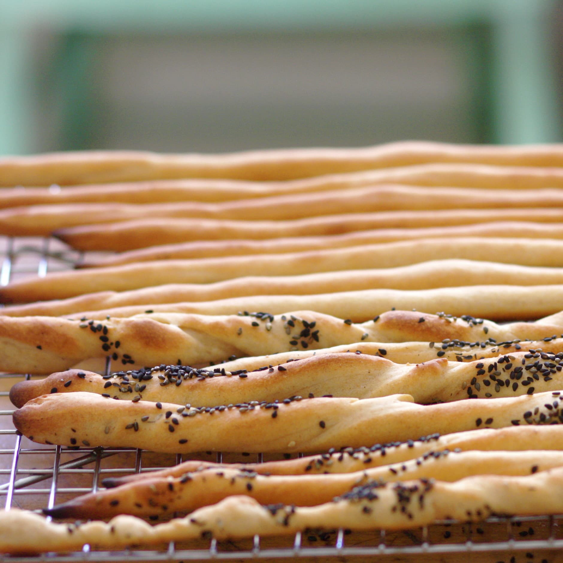 Sea Salt Grissini Breadsticks