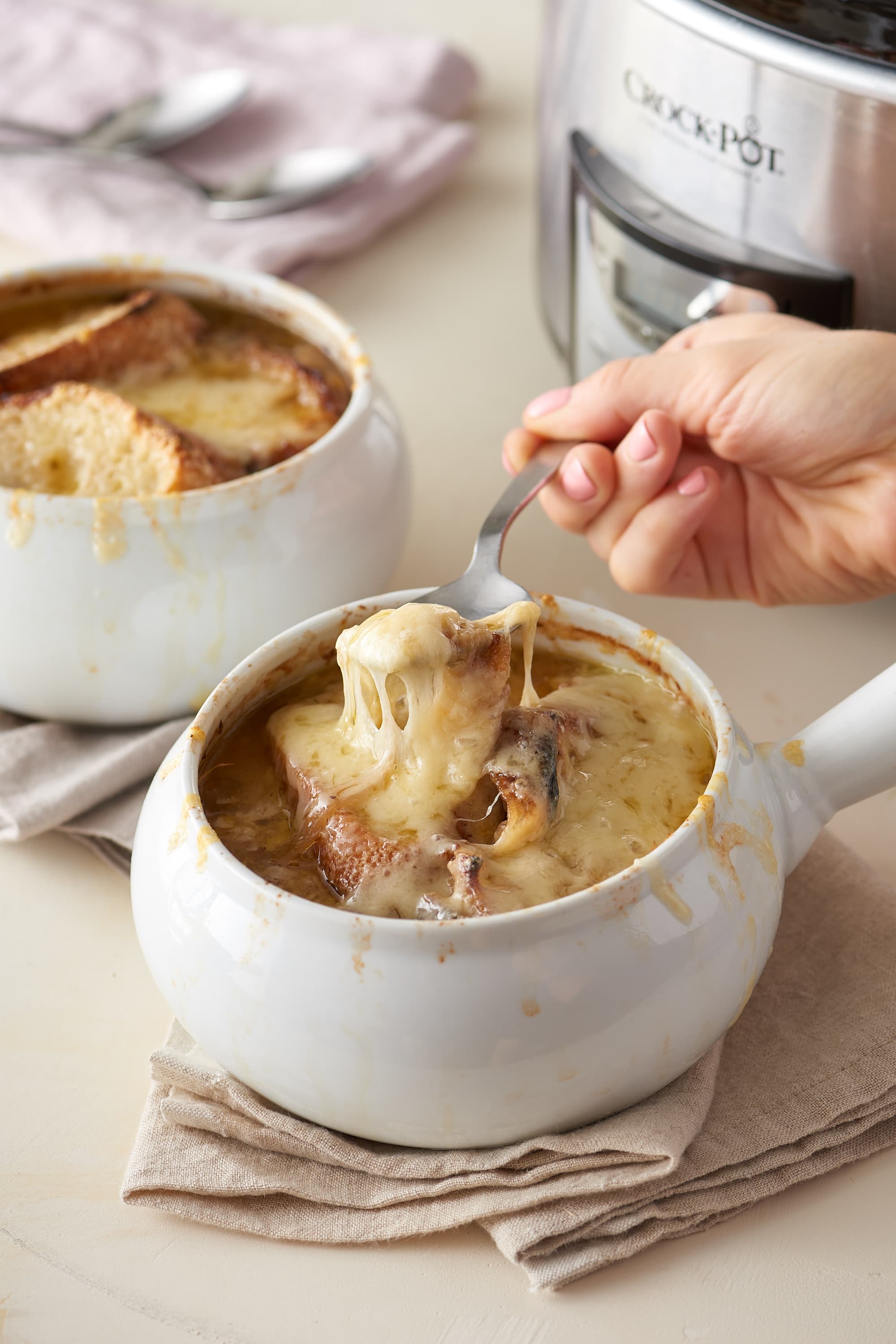 French Onion Soup (Slow Cooker Recipe) The Easiest, Most Delicious