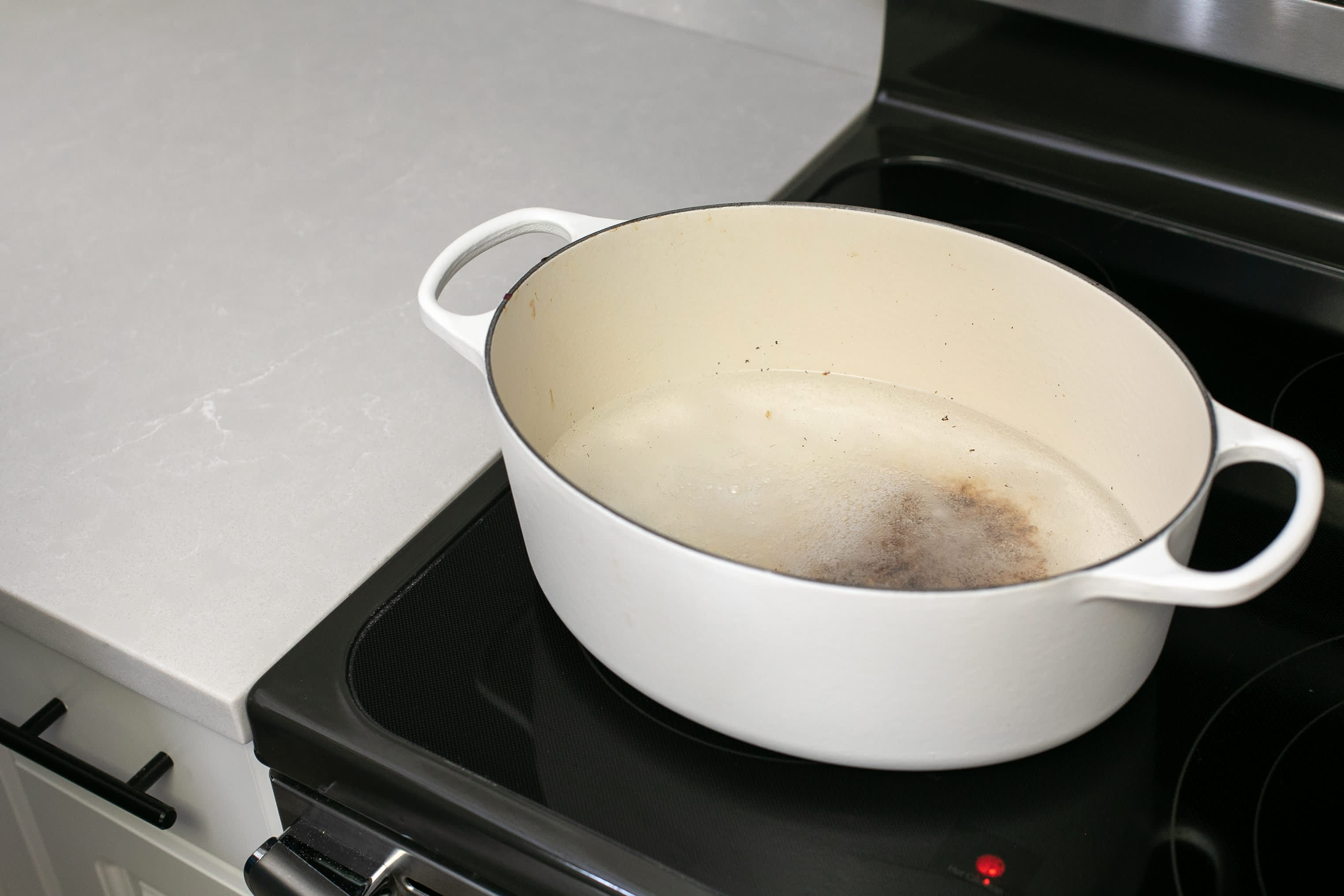 How To Clean Burnt Stains Off Enameled Dutch Oven Kitchn