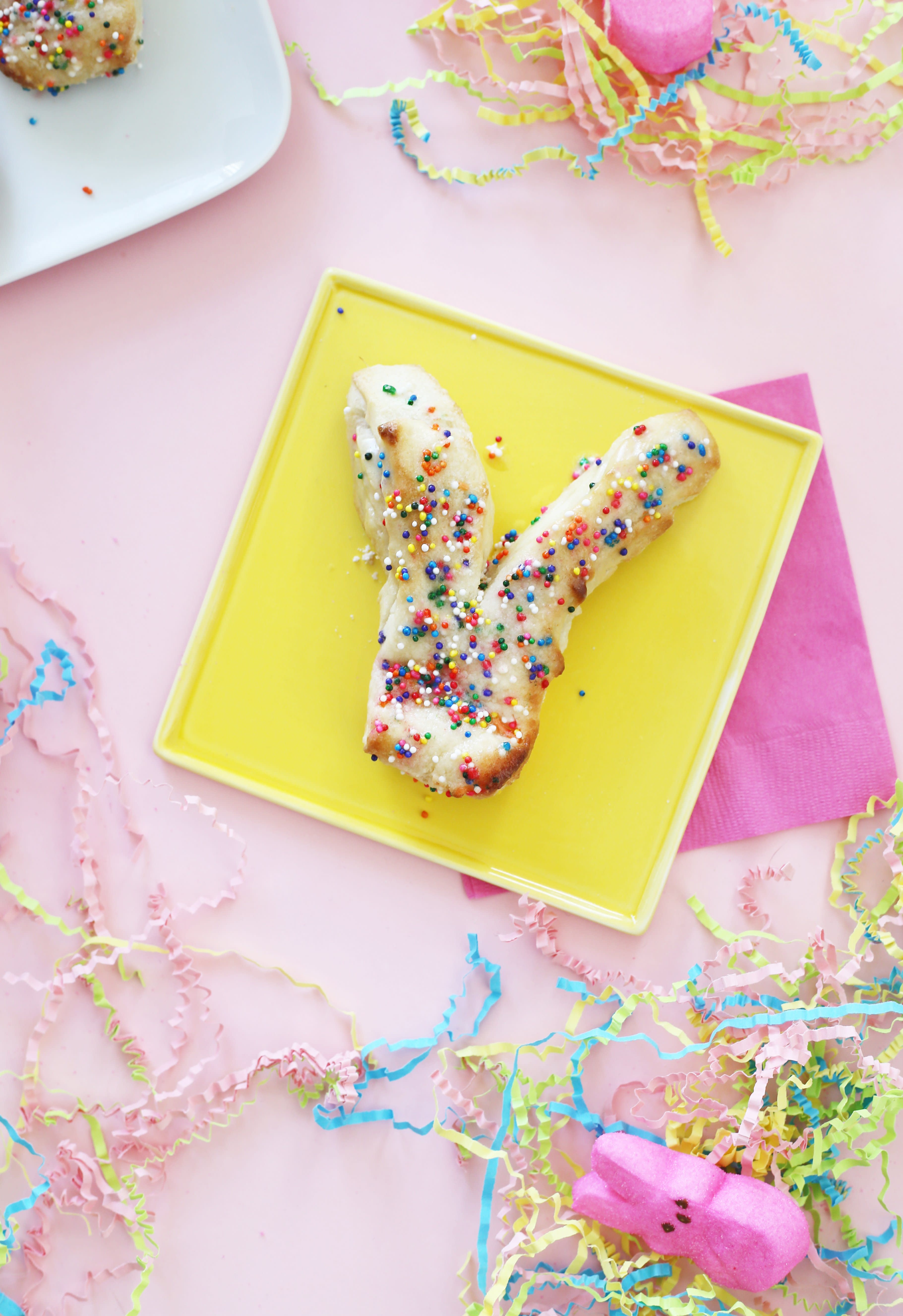 How To Make Confetti Cake Bunny Bread Kitchn