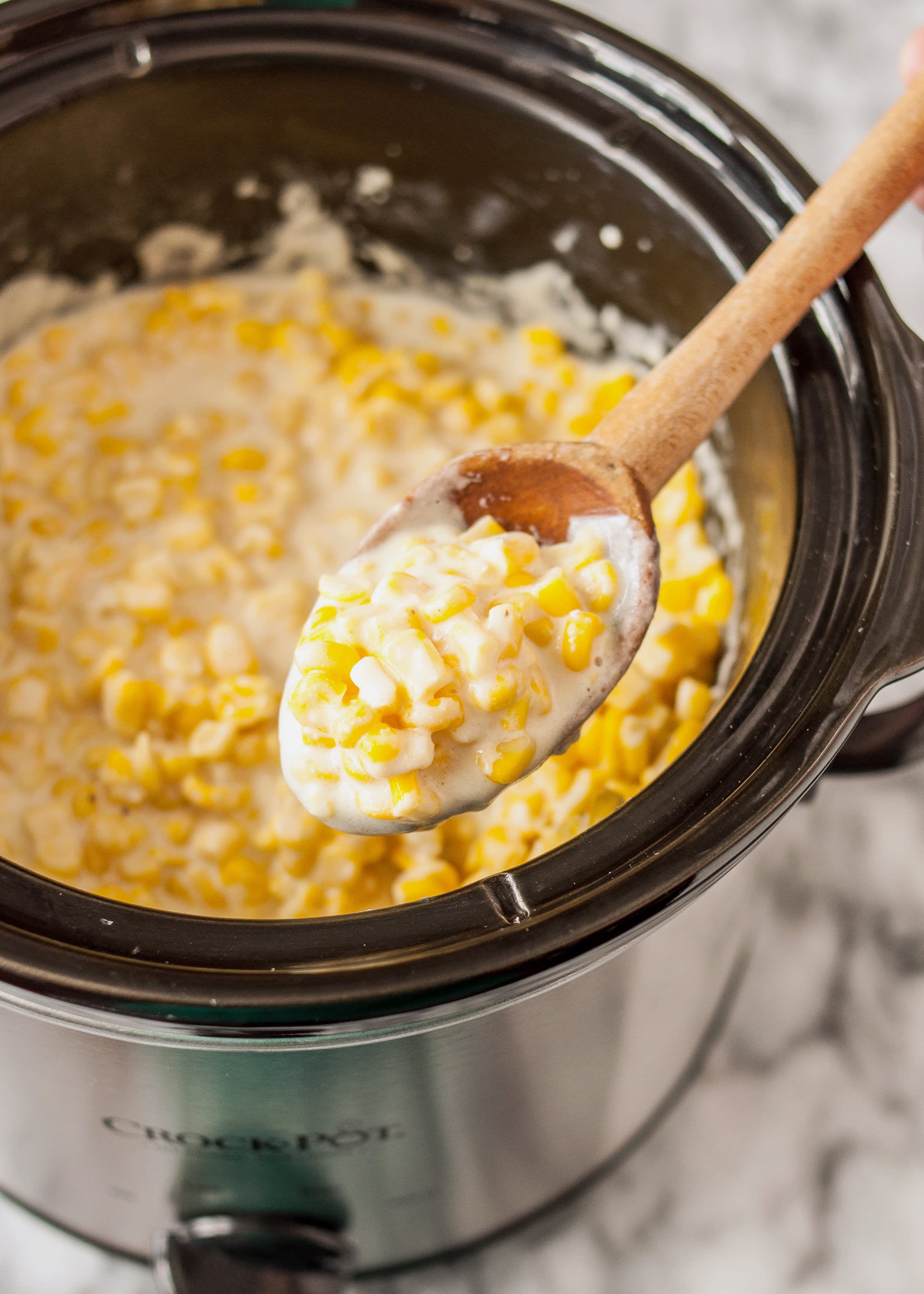 How To Make Slow Cooker Creamed Corn Kitchn