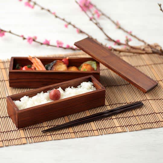 Bring Some Style to Lunch Beautiful Wood Bento Boxes from Japantique