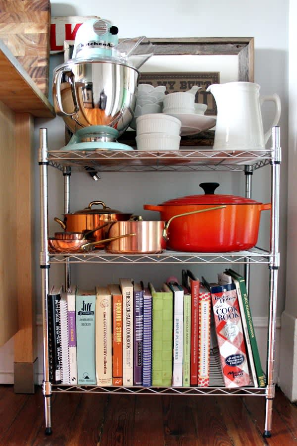 12 Smart Ways To Use Wire Shelves In Your Kitchen Kitchn 