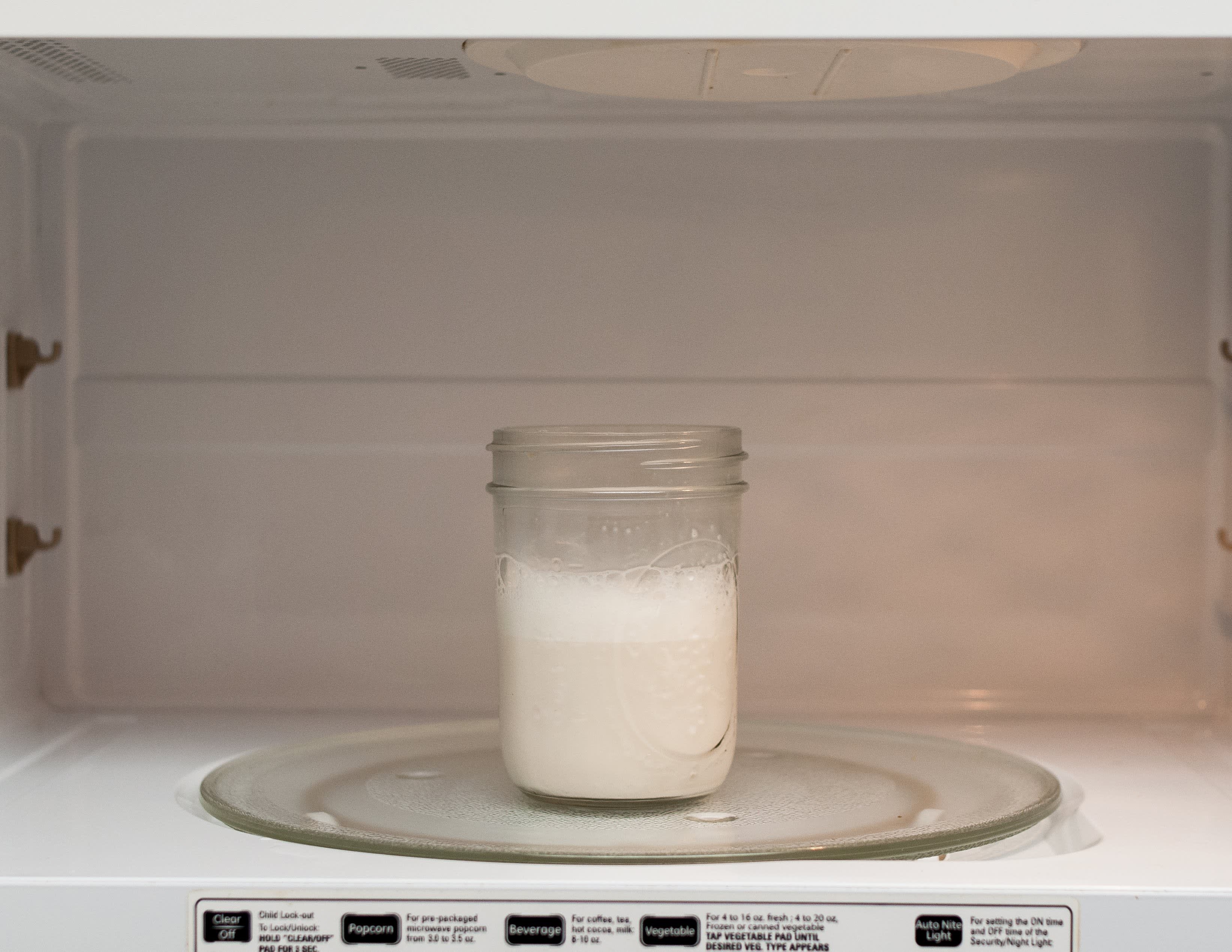 How To Froth Milk for Cappuccinos in the Microwave Kitchn