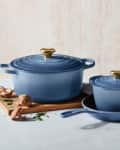 Le Creuset 5-Piece Signature Set in Chambray