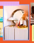 collage of different ikea hacks