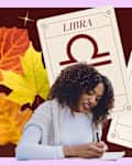 libra zodiac cards and fall equinox