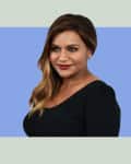 headshot of mindy kaling