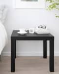IKEA LACK side table in black