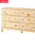 IKEA TARVA 6-drawer pine dresser