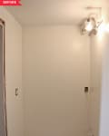 Before: empty powder room