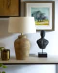 DIY vintage-style lamp