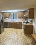 Outdated kitchen before being renovated