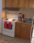 Kitchen before renovation.