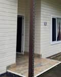 Beige house exterior