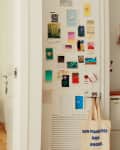 View of bedroom through doorframe