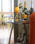 Dotun Abeshinbioke Brooklyn House Tour - Bar Cart