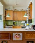 Kitchen before renovation.
