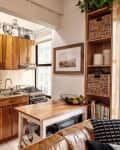 Photo from Lu and Chan's New York house tour - kitchen