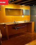 Bathroom before renovation.