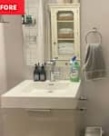 Bathroom before renovation
