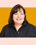 Ina Garten headshot on colored background