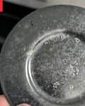 stove ring before cleaning